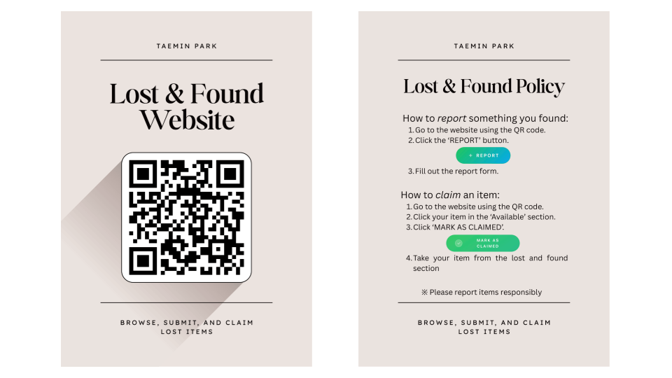 Posters for created for raising awareness